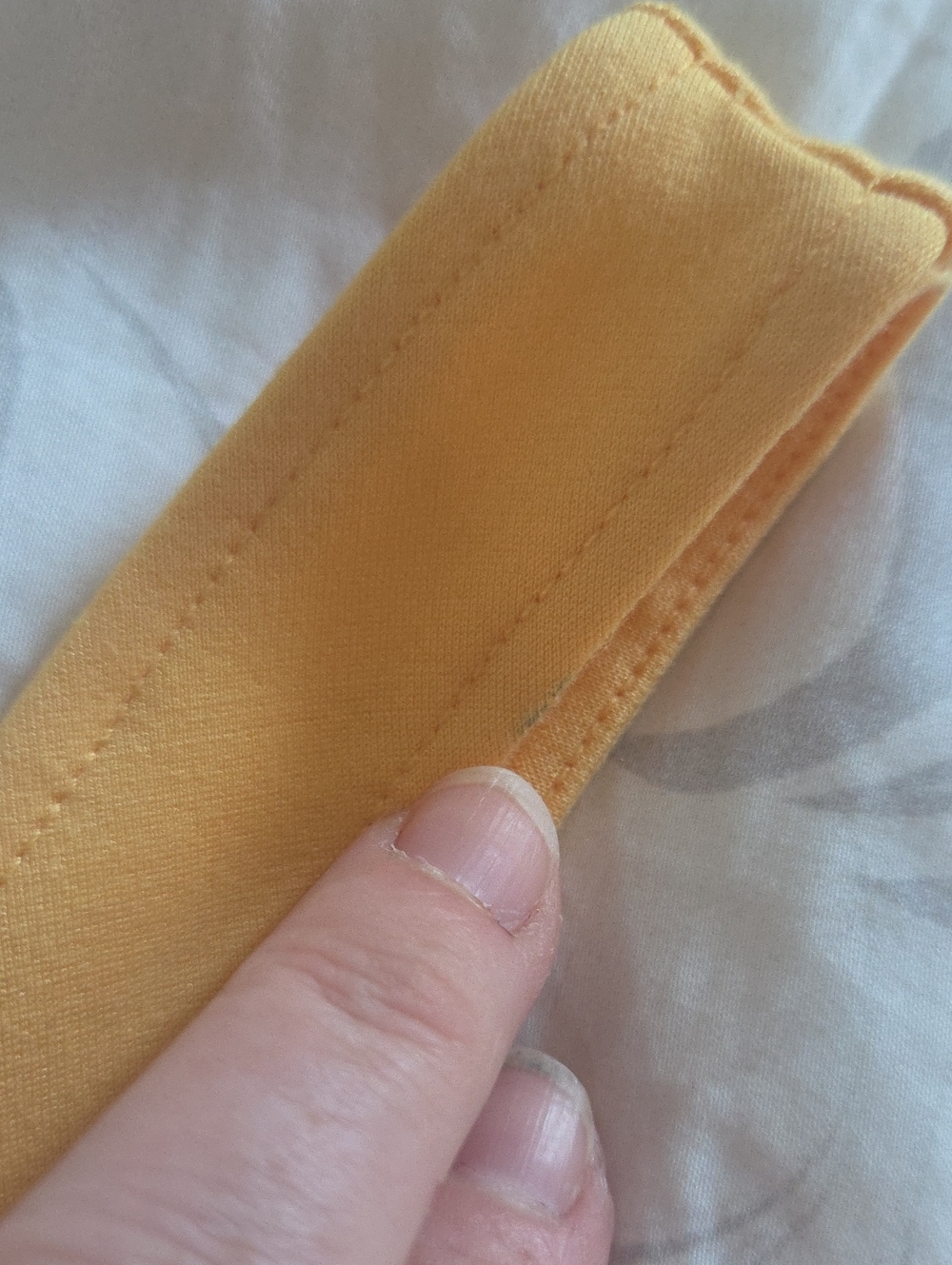 Abercrombie & Fitch Yellow One Shoulder Dress - Picture 7 of 7
